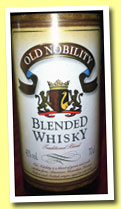 Old Nobility (40%, Metro, blended whisky, France, +/-2012)